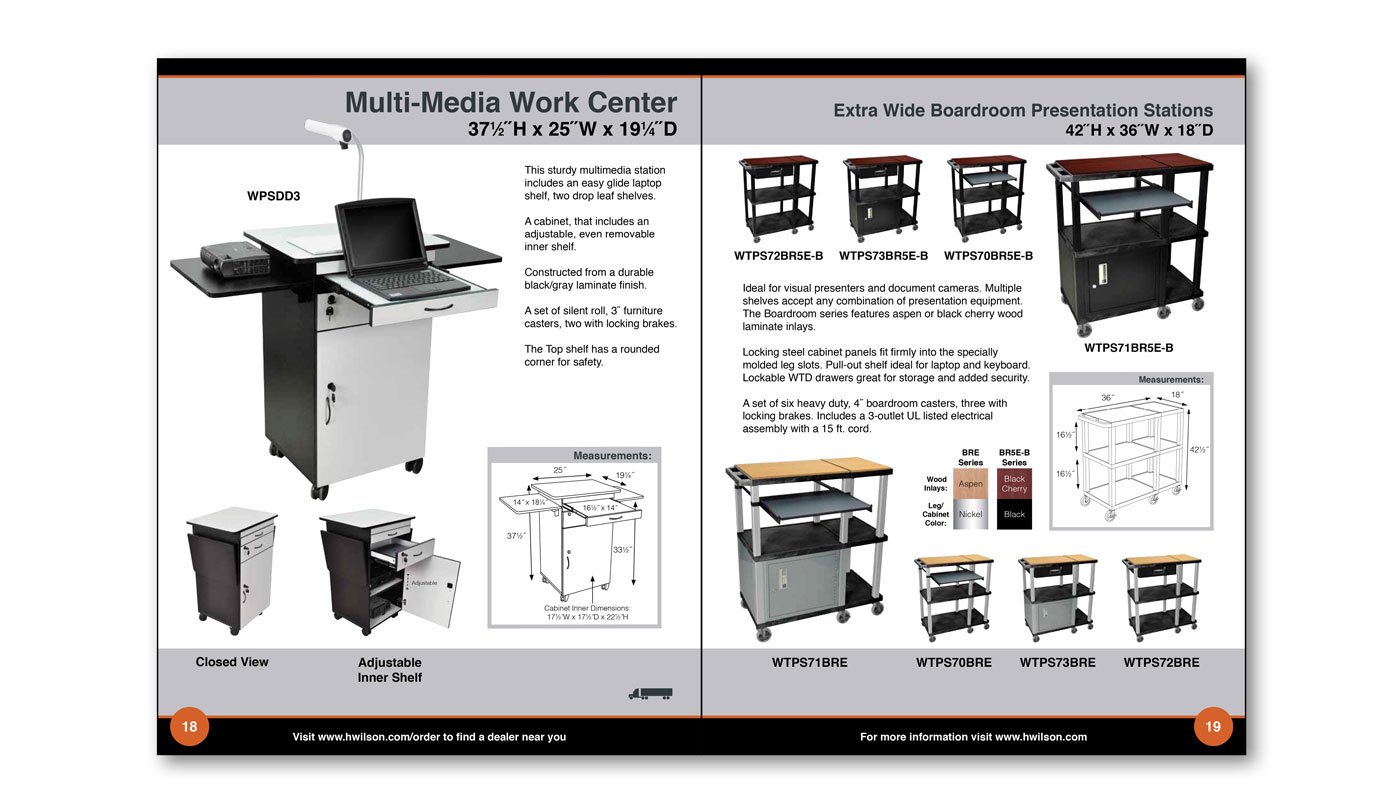 Luxor Catalog Page Layout D